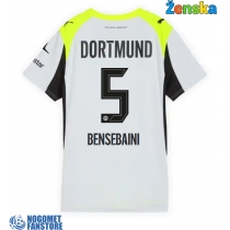 Borussia Dortmund Ramy Bensebaini #5 Gostujuci Dres za Ženska 2025-26 Kratak Rukav